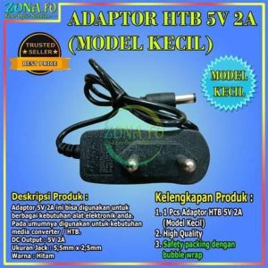 ADAPTOR HTB 5V 2A BODI KECIL