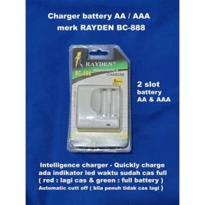 CHARGER BATTERY ISI 2 +9V RAYDEN BC 866