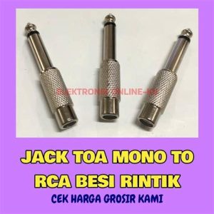 JACK TOA SOCKET RCA BESI