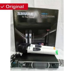 MIC WIRELESS SHURE UGX 9.1 2MIC BESAR