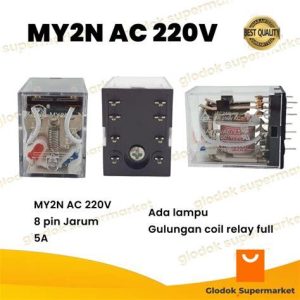 RELAY AC 220 8P BESAR
