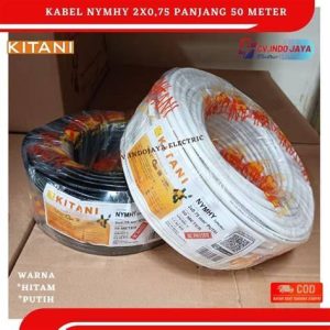 KABEL NYMHY 2X0.75 50m KITANI