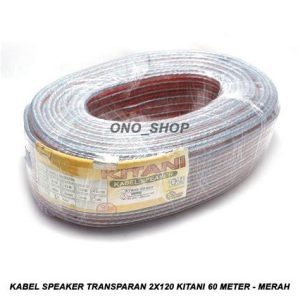 KABEL TRANSPARAN 2X120 60M KITANI