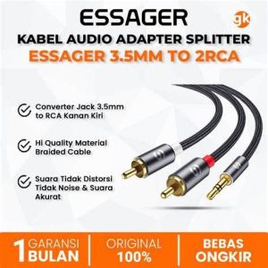 KABEL 2RCA TO MINI ST 3M