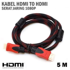 KABEL HDMI 5m jaring