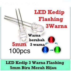 LED 5mm 3 WARNA