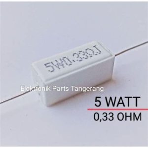 RESISTOR 5W 0.33 RRT