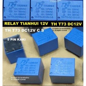 RELAY DC 12V 5P 10A TT3