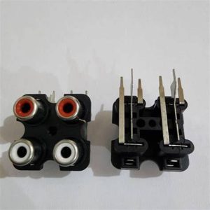 SOCKET RCA 2X2 4P RRT
