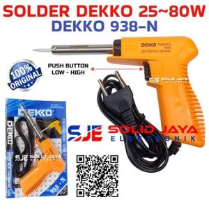 SOLDER TEMBAK DEKKO 938