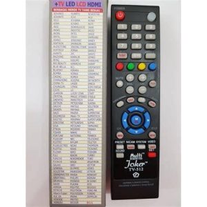 REMOTE TV 106/123/136/512/510/509