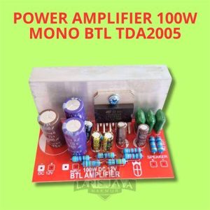 KIT AMPLI 100W DC MONO LIQUID
