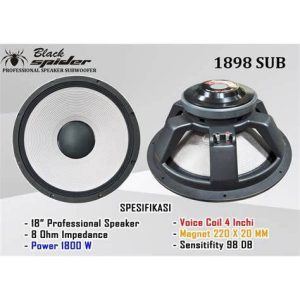 SPEAKER BLACKSPIDER 1898