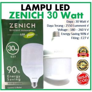 LAMPU LED ZENICH 30W TBULB HIJAU