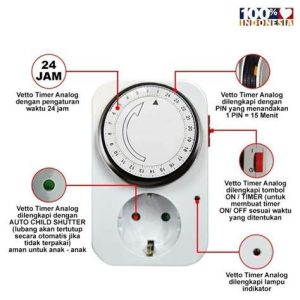 ANALOG TIMER 24VDC-240VAC DV DH3CRAB