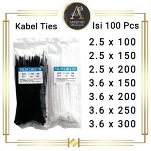 KABEL TIES 2.5X100 100PCS