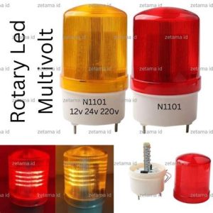 LED ROTARY 4 INCH MULTIVOLT DV LTD-1101 YLW