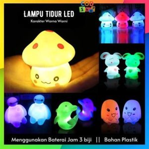 LAMPU LED TIDUR KARAKTER