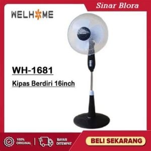 KIPAS ANGIN STAND WELLHOME 1681