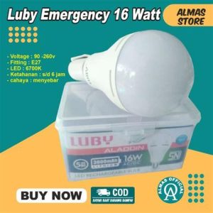 LAMPU EMERGENCY LUBY 680