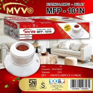 FITING PLAFON MYVO BULAT/KOTAK 101/104