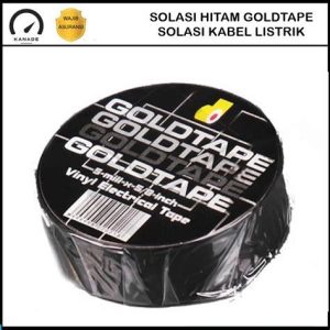 ISOLASI GOLDTAPE HITAM