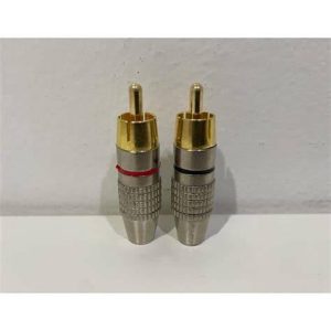 JACK RCA GOLD ACCOUSTIC (SET)