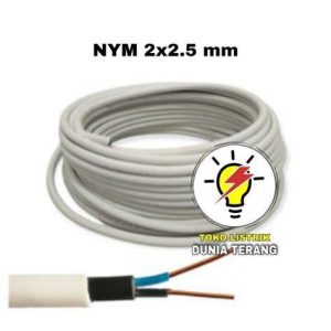 KABEL NYM 2X2.5 50Y PURNAMAS