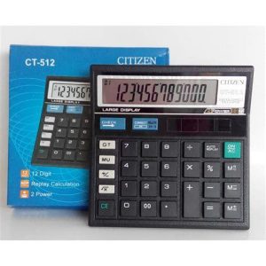 KALKULATOR KAWACHI CT-512 HITAM