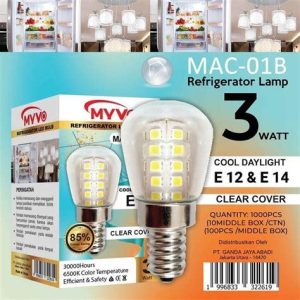 LAMPU LED KULKAS E12 E14 MYVO/SHENGWEI