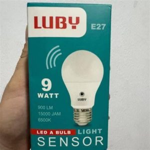 LAMPU LED SENSOR LUBY 9W