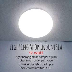 LAMPU PLAFON LED YAMIKO 18W BULAT PUTIH