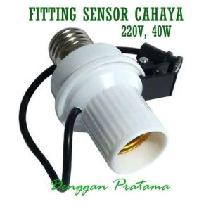 FITING SENSOR CAHAYA