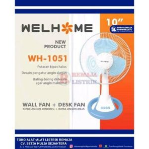 KIPAS DESKFAN WELLHOME 1051