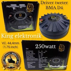 DRIVER TWEETER D4 BMA