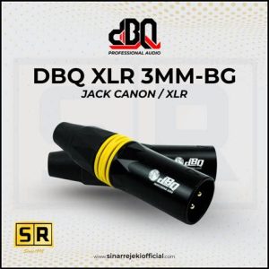 JACK CANON DBQ XLR 3MM