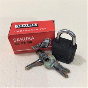 GEMBOK HITAM SAKURA 25MM